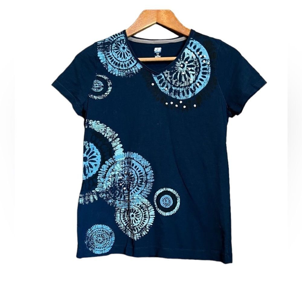 3 for $30! Sjb active‎  v neck blue tee